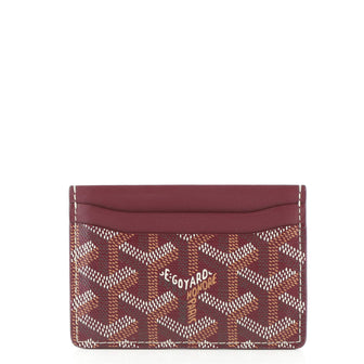 Goyard Saint Sulpice Card Holder Coated Canvas