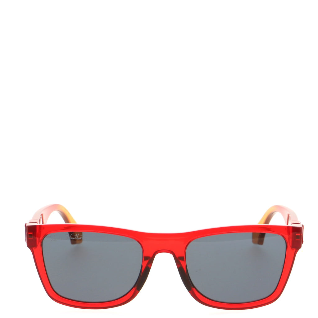 Red Lv Sunglasses Louis Vuitton Rainbow Square Sunglasses Acetate