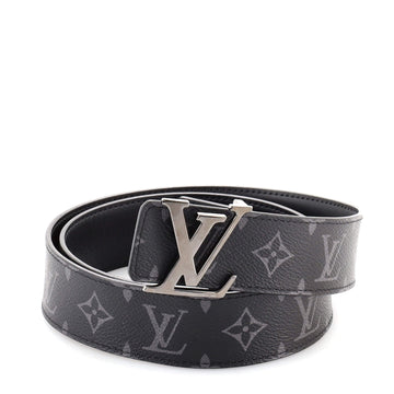 Louis Vuitton LV Initiales Reversible Belt Monogram Eclipse Canvas Wide