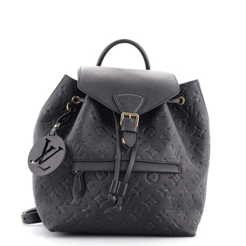 Louis Vuitton Montsouris Backpack NM Monogram Empreinte Leather PM
