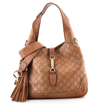 Gucci New Jackie Bag Guccissima Leather Medium
