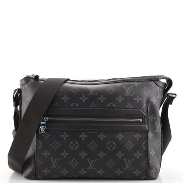 Louis Vuitton Odyssey Messenger Bag Monogram Eclipse Canvas PM