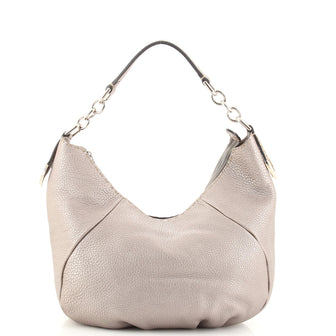 Fendi Selleria Chain Hobo Leather Medium