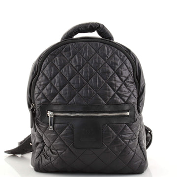 Chanel Coco Cocoon Backpack Quilted Nylon Large