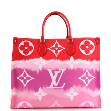 Louis Vuitton OnTheGo Tote Limited Edition Escale Monogram Giant GM