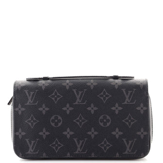 Louis Vuitton Zippy Wallet Monogram Eclipse Canvas XL