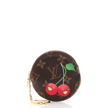 Louis Vuitton Porte Monnaie Coin Purse Limited Edition Monogram Cerises