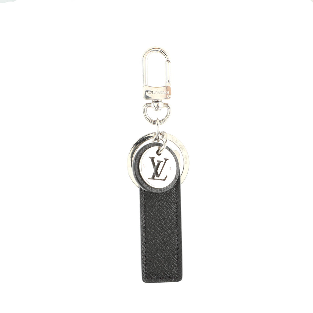 Louis Vuitton Neo LV Club Bag NM Charm & Key Holder Metal with Taiga  Leather Black 15465978