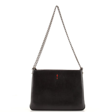 Christian Louboutin Triloubi Chain Bag Spiked Leather Large
