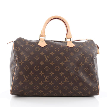 Louis Vuitton Speedy Handbag Monogram Canvas 35
