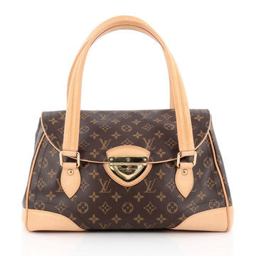 Louis Vuitton Beverly Handbag Monogram Canvas GM Brown