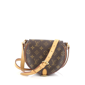 Louis Vuitton Tambourine Handbag Monogram Canvas Brown