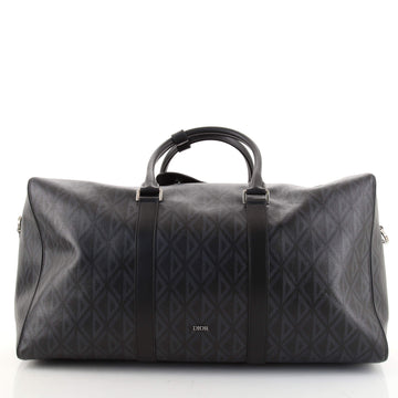 Christian Dior Lingot Duffle Bag CD Diamond Coated Canvas 50