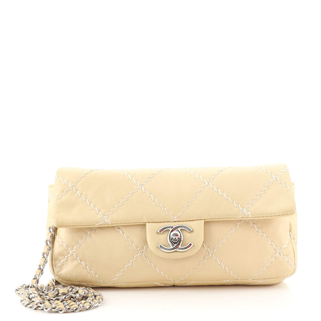 Chanel Ultimate Stitch Flap Bag Quilted Calfskin Small Gold 1548281