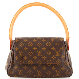 Louis Vuitton Looping Handbag Monogram Canvas Mini