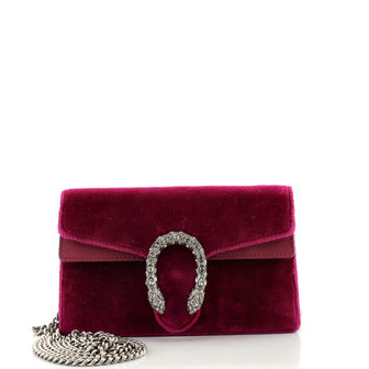 Gucci Dionysus Bag Velvet Super Mini