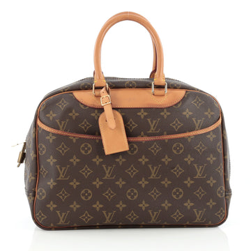 Louis Vuitton Deauville Handbag Monogram Canvas