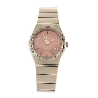 Omega Constellation Quartz Watch Stainless Steel 28
