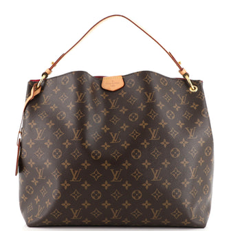 Louis Vuitton Graceful Handbag Monogram Canvas MM