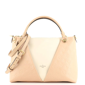 V Tote Monogram Empreinte Leather MM