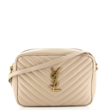 Saint Laurent Lou Camera Bag Matelasse Chevron Leather Small