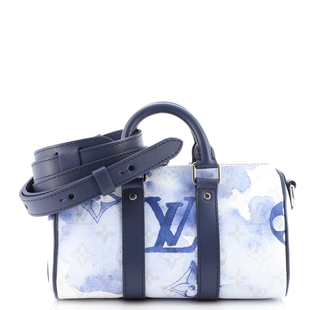 Keepall Bandouliere Bag Limited Edition Monogram Watercolor Canvas Xs Louis  Vuitton