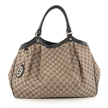 Gucci Sukey Tote GG Canvas Large