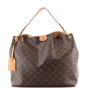 Louis Vuitton Graceful Handbag Monogram Canvas MM