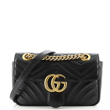 Gucci GG Marmont Flap Bag Matelasse Leather Mini