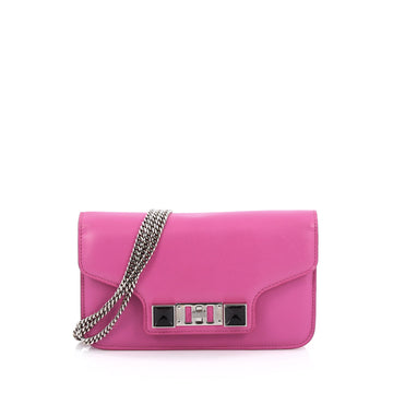 Proenza Schouler PS11 Chain Wallet Leather Pink