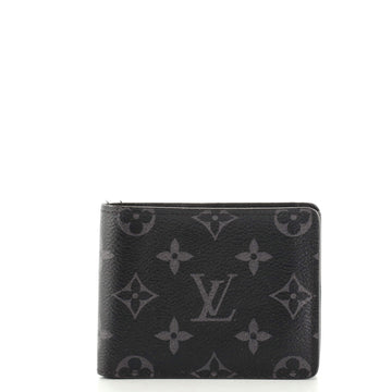 Louis Vuitton Slender Wallet Monogram Eclipse Canvas
