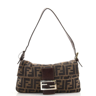 Fendi Baguette Bag Zucca Canvas
