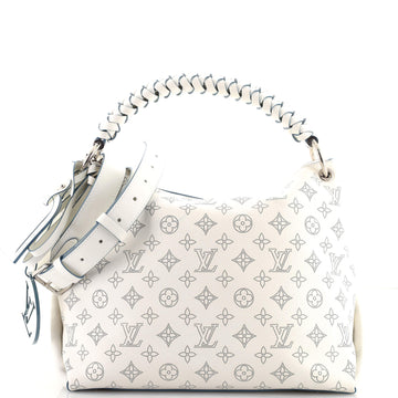 Louis Vuitton Braided Handle Beaubourg Hobo Mahina Leather MM
