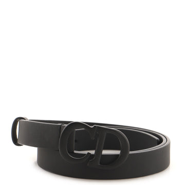Christian Dior Ultra Matte Saddle Belt Leather Thin