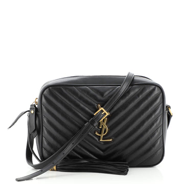 Saint Laurent Lou Camera Bag Matelasse Chevron Leather Small