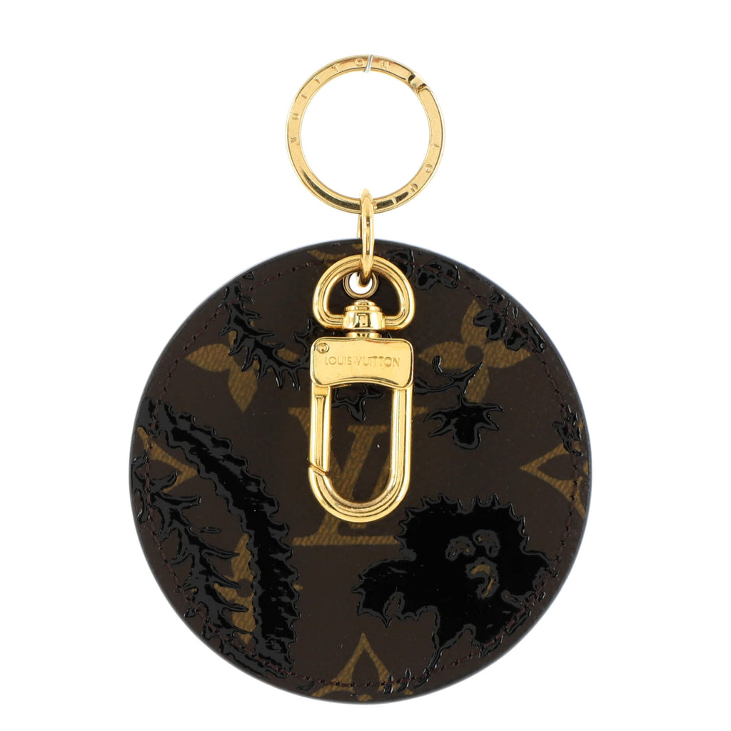 Louis Vuitton Blossom Noir Monogram Key Holder and Bag Charm