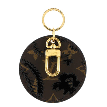 Louis Vuitton Round Bag Charm and Key Holder Limited Edition Blossom Monogram Canvas