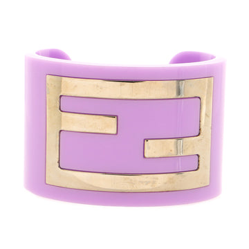 Fendi Zucca Cuff Bracelet Resin with Metal