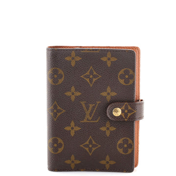 Louis Vuitton Ring Agenda Cover Monogram Canvas PM