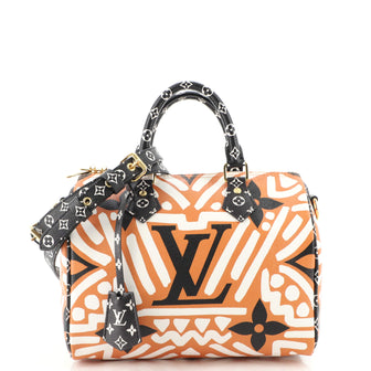 Louis Vuitton Speedy Bandouliere Bag Limited Edition Crafty