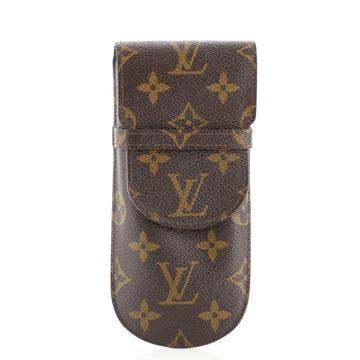 Louis Vuitton Flap Sunglasses Case Monogram Canvas
