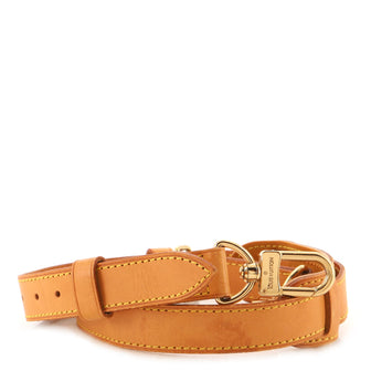 Louis Vuitton Keepall Shoulder Strap Vachetta Leather 25mm