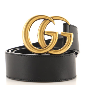 Gucci GG Marmont Belt Leather Wide