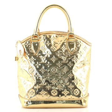 Louis Vuitton Lockit Handbag Monogram Miroir PVC