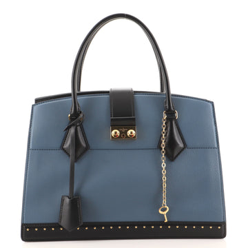 Louis Vuitton Cour Marly Handbag Leather with Studded Detail MM