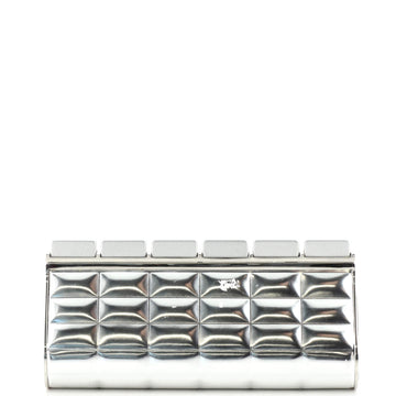 Chanel Vintage Keyboard Clutch Metal