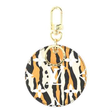 Louis Vuitton Round Bag Charm and Key Holder Limited Edition Jungle Monogram Giant