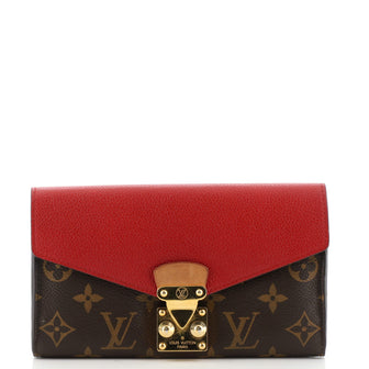Louis Vuitton Pallas Wallet Monogram Canvas and Calfskin