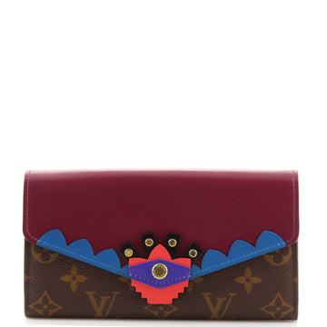 Louis Vuitton Sarah Wallet Limited Edition Totem Monogram Canvas