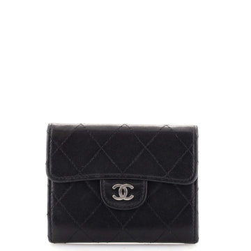 Chanel Classic Flap Card Case Quilted Lambskin